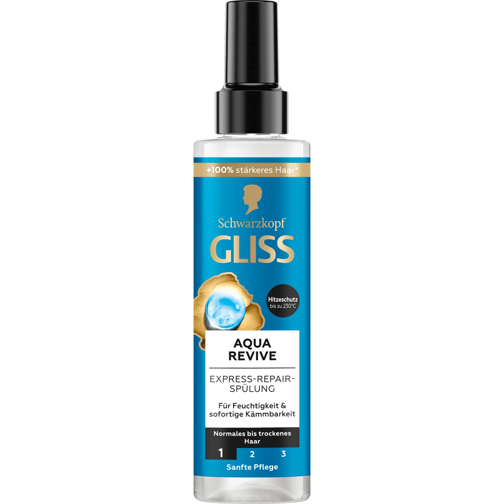 Bild: Schwarzkopf GLISS Aqua Revive Express-Repair-Spülung 