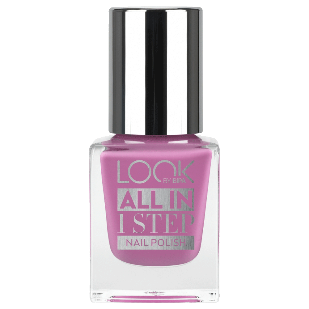 Bild: LOOK BY BIPA All In 1 Step Nagellack light purple