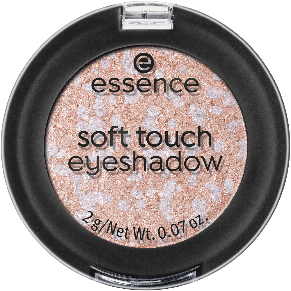 Bild: essence Soft Touch Eyeshadow Bubbly Champagne