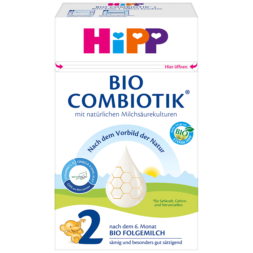 Bild: HiPP Bio Combiotik 2 Folgemilch 