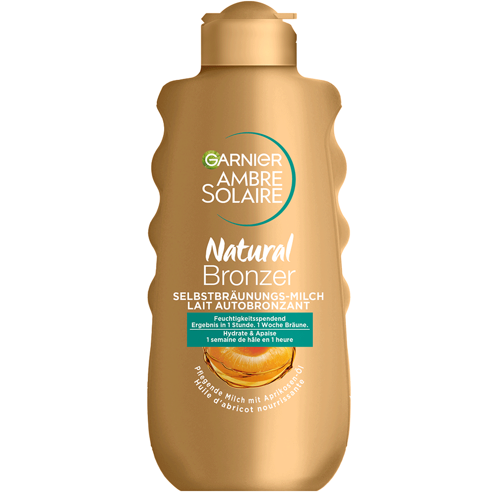 Bild: GARNIER AMBRE SOLAIRE Natural Bräuner Selbstbräunungsmilch 