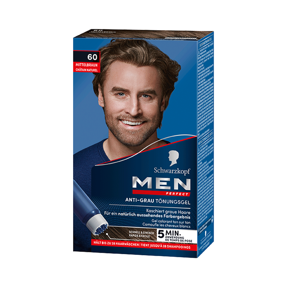 Bild: Schwarzkopf Men Perfect Tönung mittelbraun