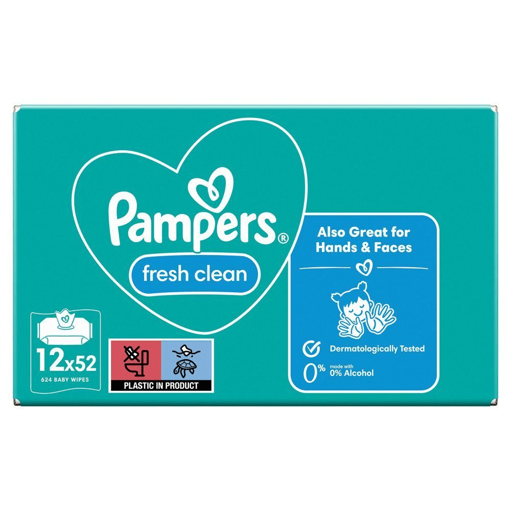 Bild: Pampers Fresh Clean Feuchttücher 