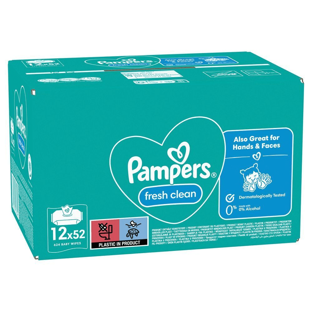 Bild: Pampers Fresh Clean Feuchttücher 