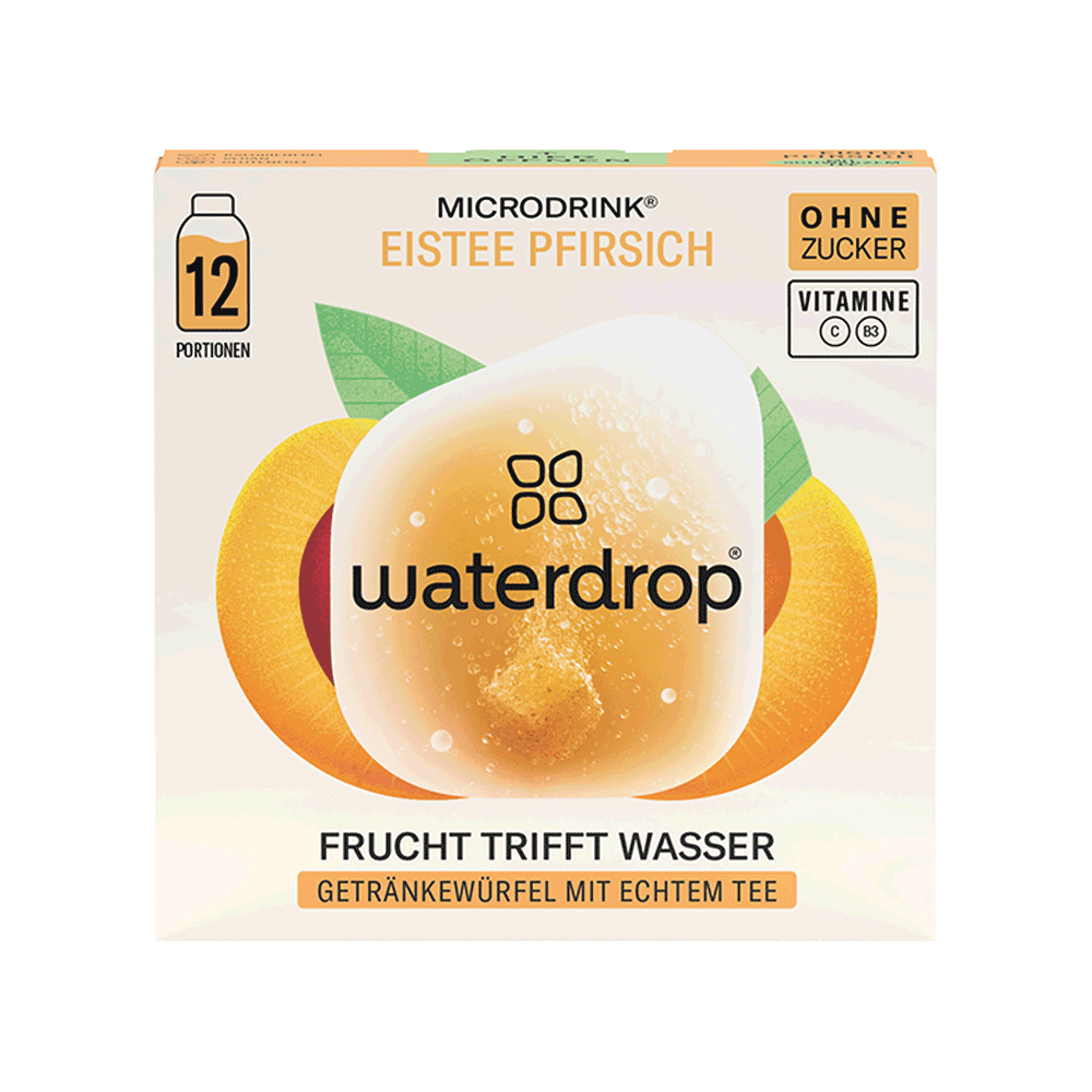 Bild: waterdrop Eistee Pfirsich 