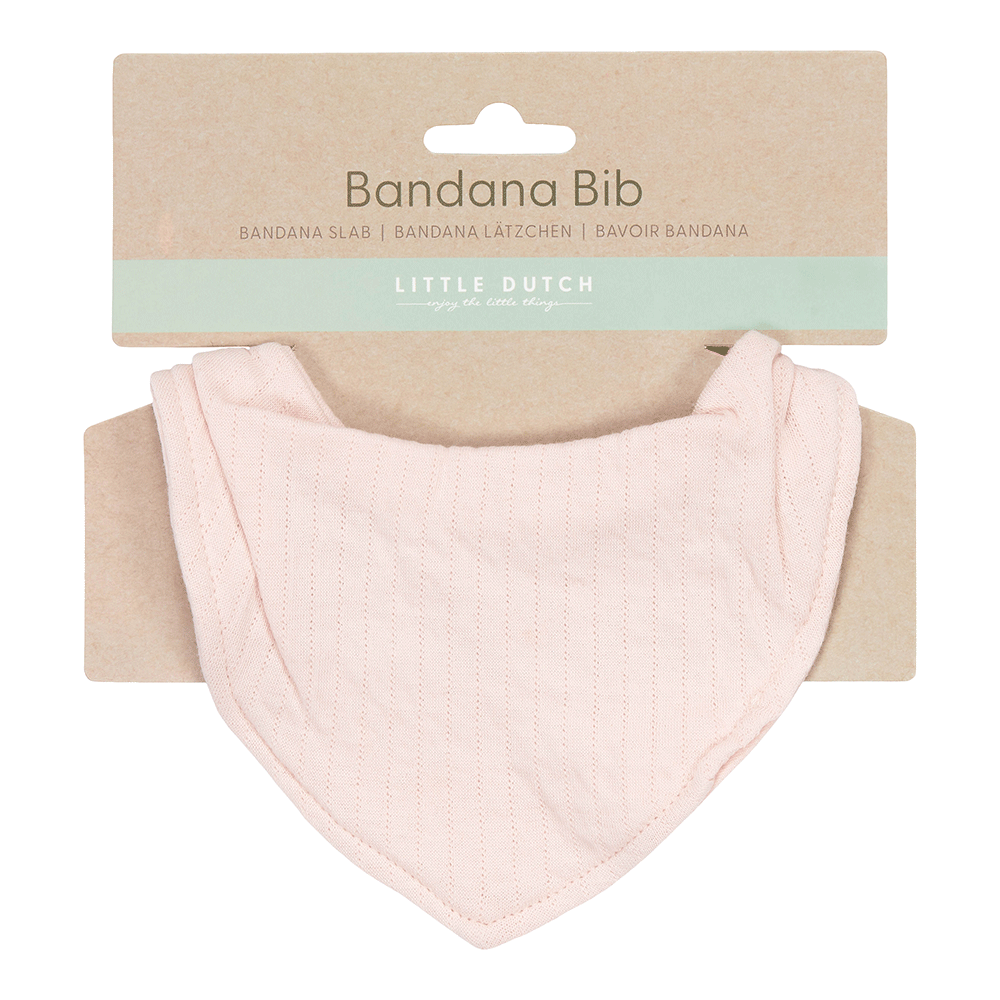 Bild: Little Dutch Bandana Lätzchen Pure Soft Pink