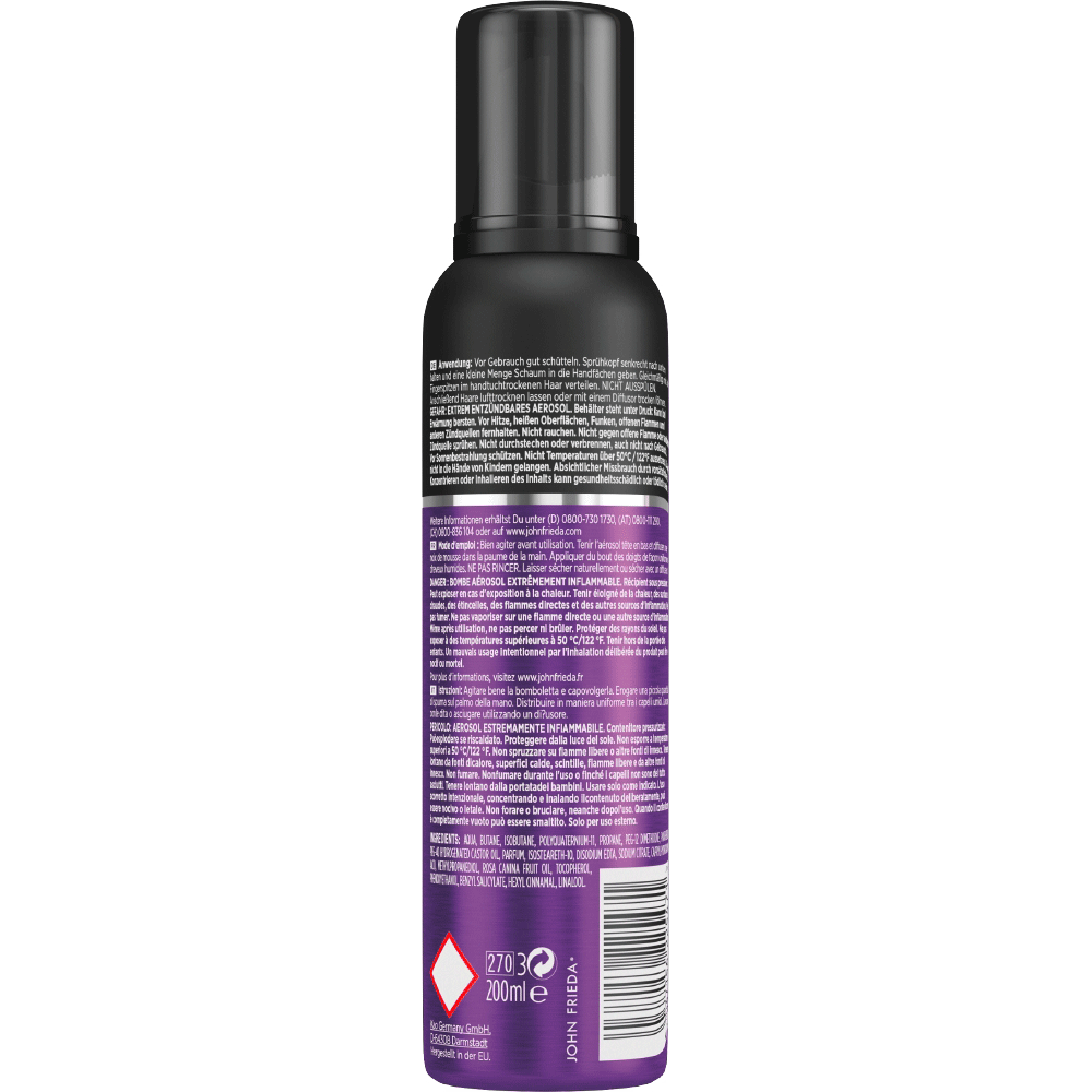 Bild: JOHN FRIEDA FRIZZ EASE Traumlocken Mousse 