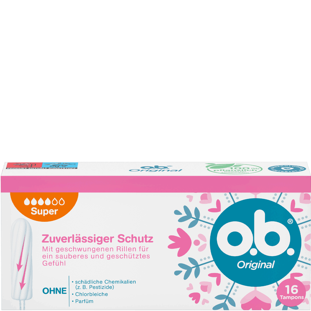 Bild: o.b. Original Tampons Super 