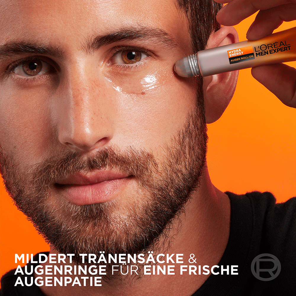 Bild: L'ORÉAL PARIS MEN EXPERT Hydra Energy Anti-Müdigkeit Augen Roll-On 