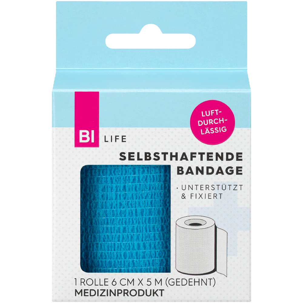 Bild: BI LIFE Selbsthaftende Bandage 