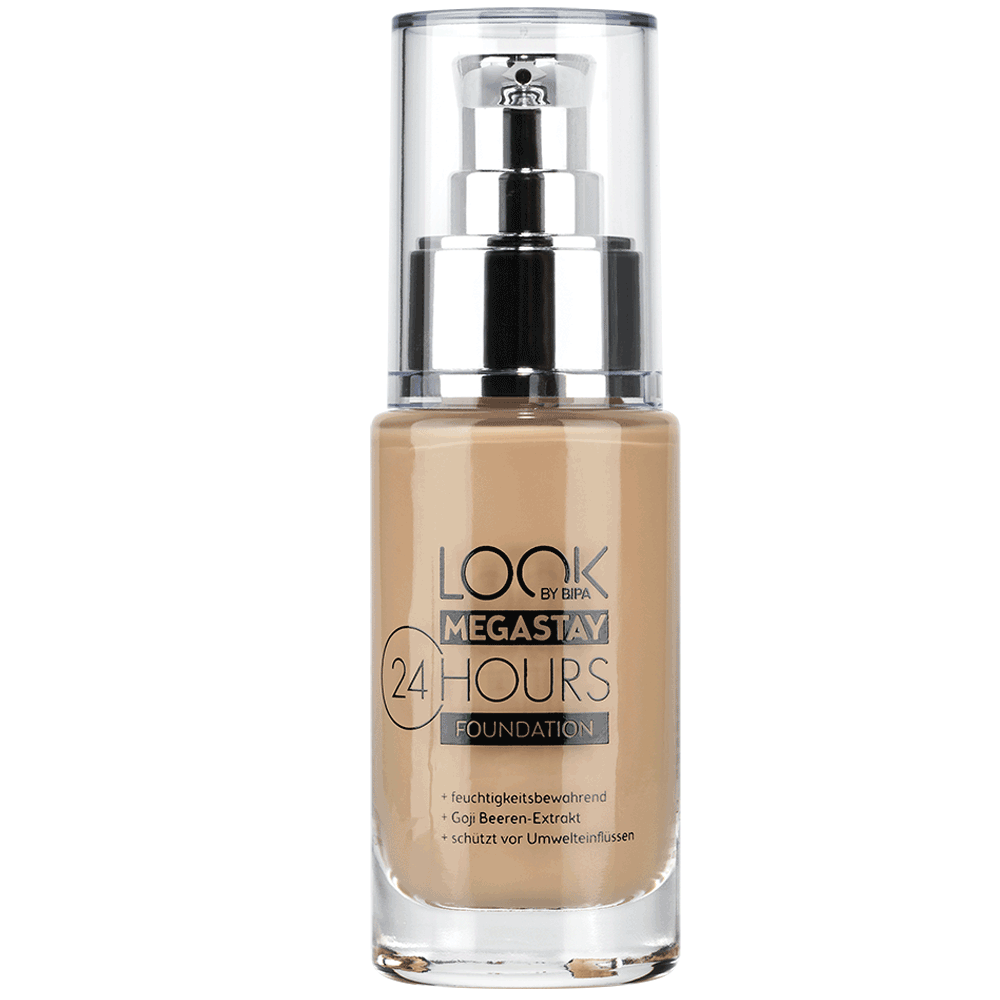 Bild: LOOK BY BIPA Megastay 24h Longwear Foundation 010 ivory