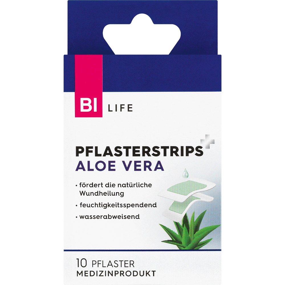 Bild: BI LIFE Pflasterstrips Aloe Vera 