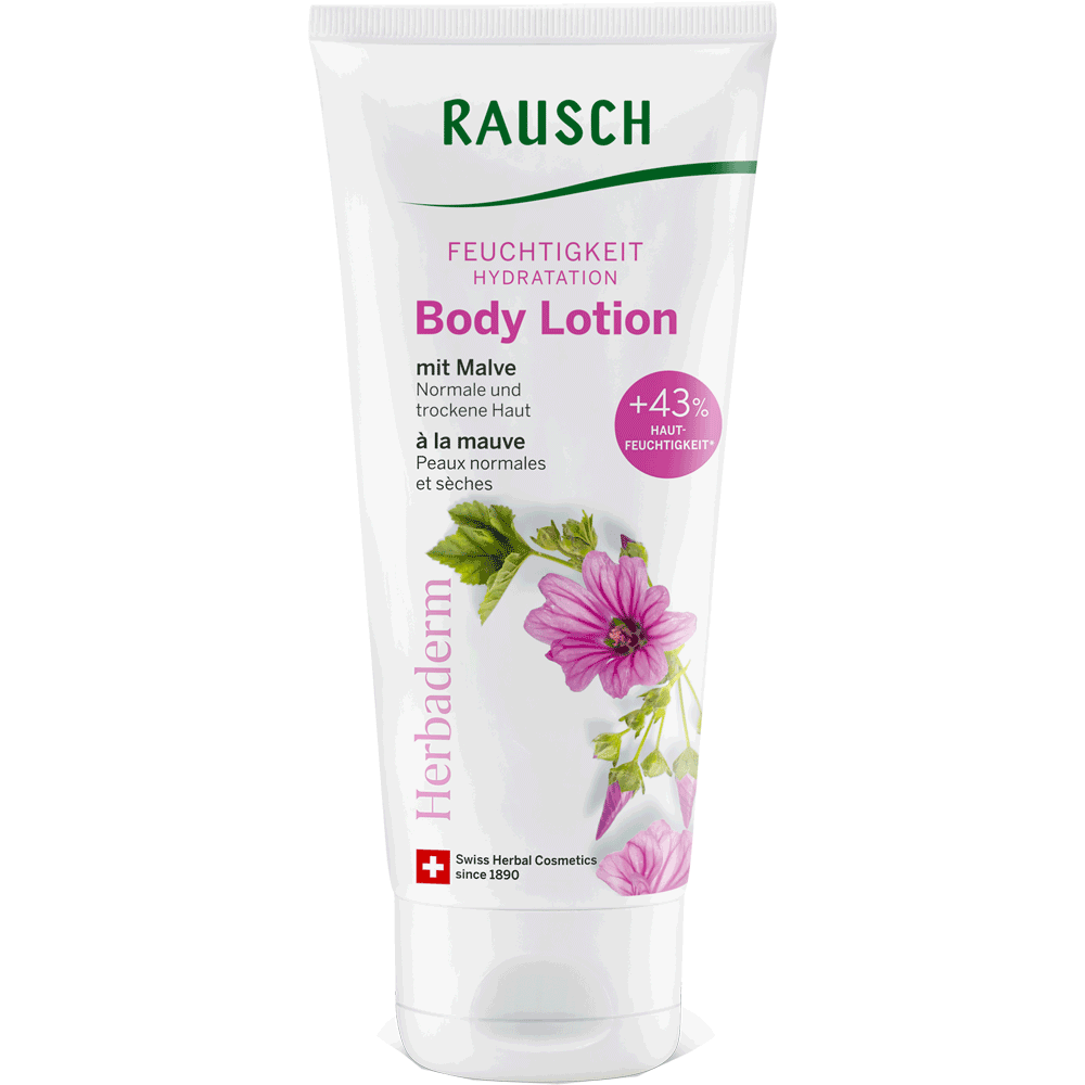 Bild: RAUSCH Body Lotion Feuchtigkeit mit Malve 