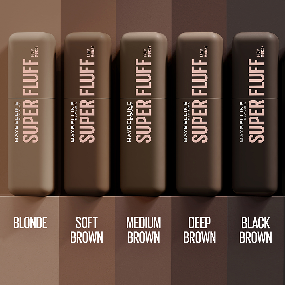 Bild: MAYBELLINE Superfluff Augenbrauen-Mousse Medium Brown