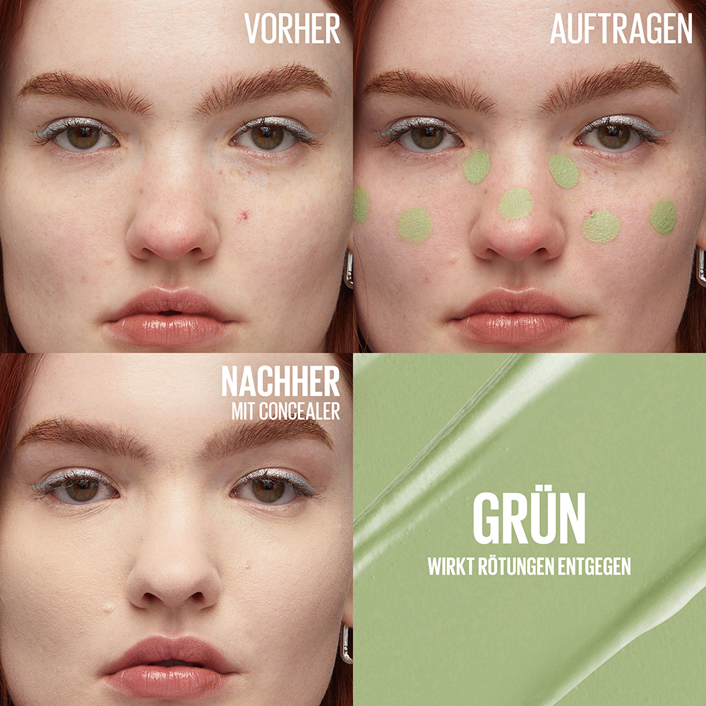 Bild: MAYBELLINE Instant Anti-Age Löscher Color Corrector Concealer grün