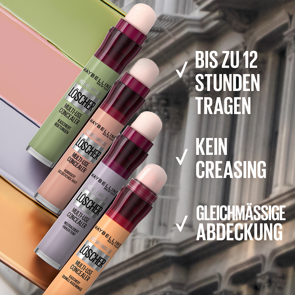 Bild: MAYBELLINE Instant Anti-Age Löscher Color Corrector Concealer grün