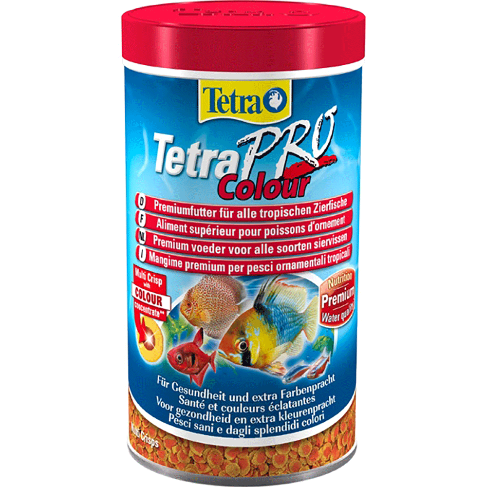 Bild: Tetra TetraPro Colour Crisps Fischfutter 