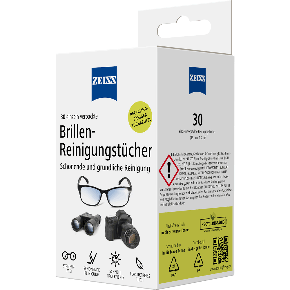 Bild: Zeiss Brillen Reinigungstücher 