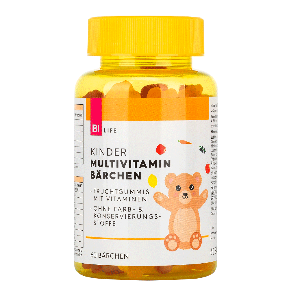 Bild: BI LIFE Multivitamin Fruchtgummis für Kinder 