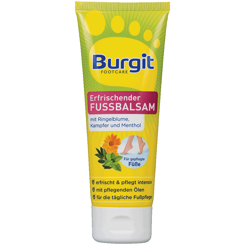 Bild: Burgit Footcare Erfrischender Fussbalsam 