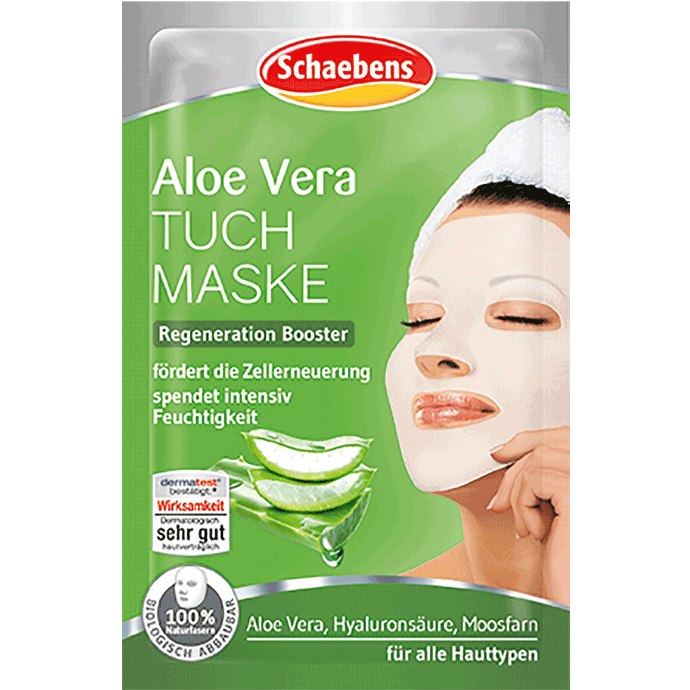 Bild: Schaebens Aloe Vera Tuchmaske 