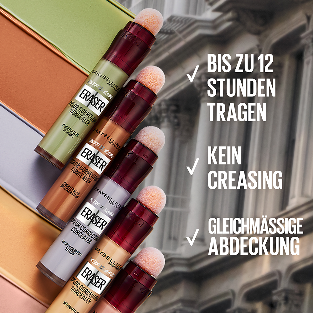 Bild: MAYBELLINE Instant Anti-Age Löscher Color Corrector Concealer lila