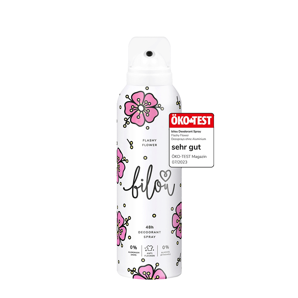 Bild: bilou Deo Spray Flashy Flower 