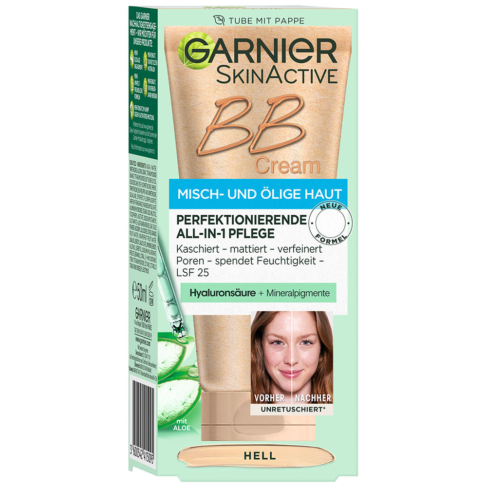 Bild: GARNIER SKIN ACTIVE BB Cream Oil Free Light 