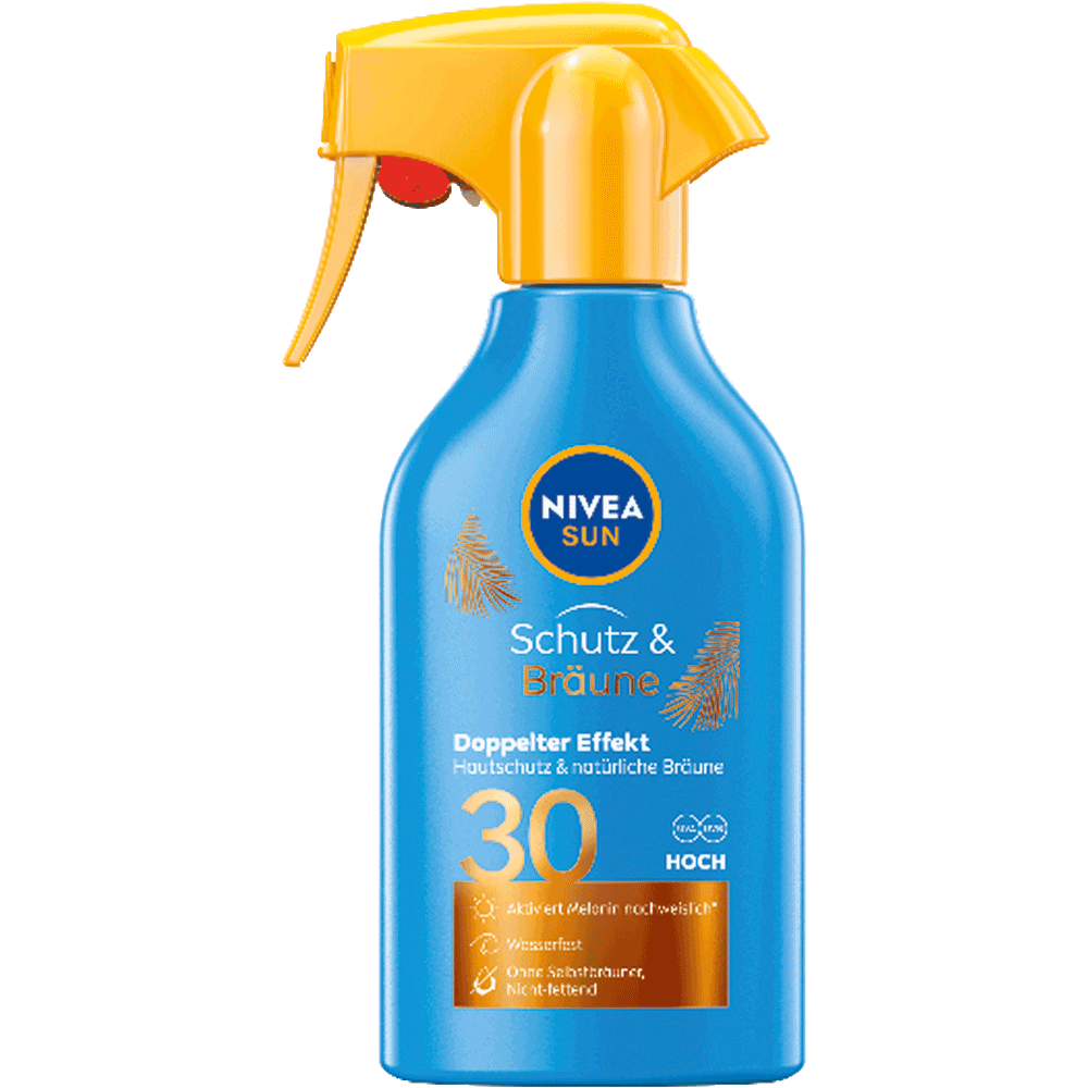 Bild: NIVEA Sun Schutz & Bräune Sonnencreme LSF 30 