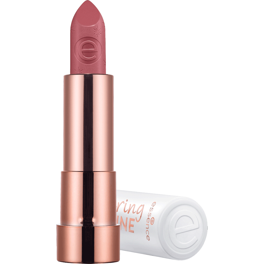 Bild: essence Shine vegan Collagen Lipstick My Way