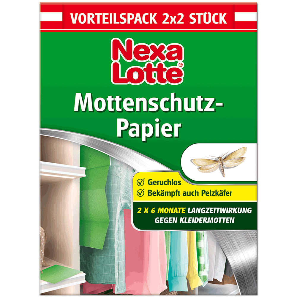 Bild: Nexa Lotte Mottenschutz-Papier 