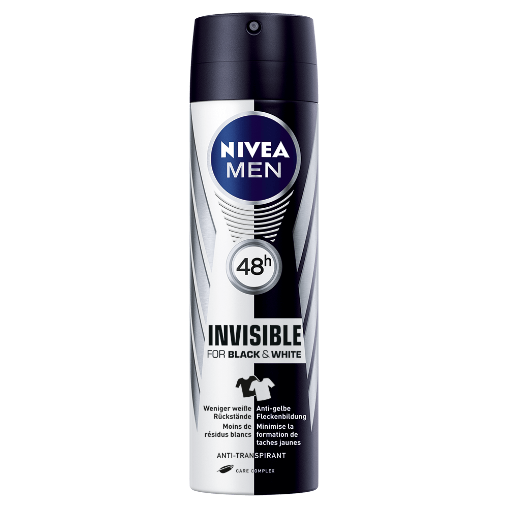 Bild: NIVEA MEN Deospray Invisible Black & White 