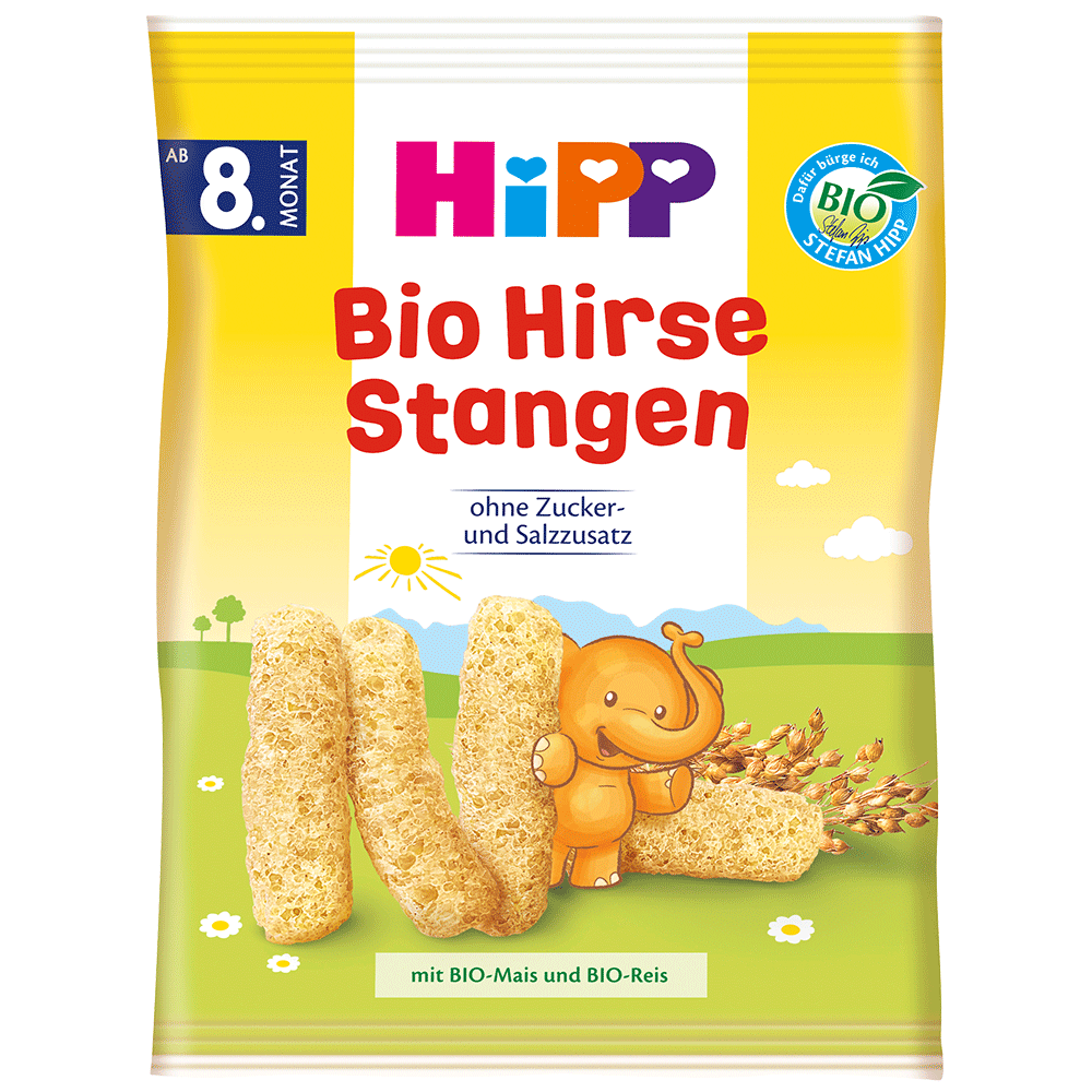 Bild: HiPP Bio Hirse Stangen 