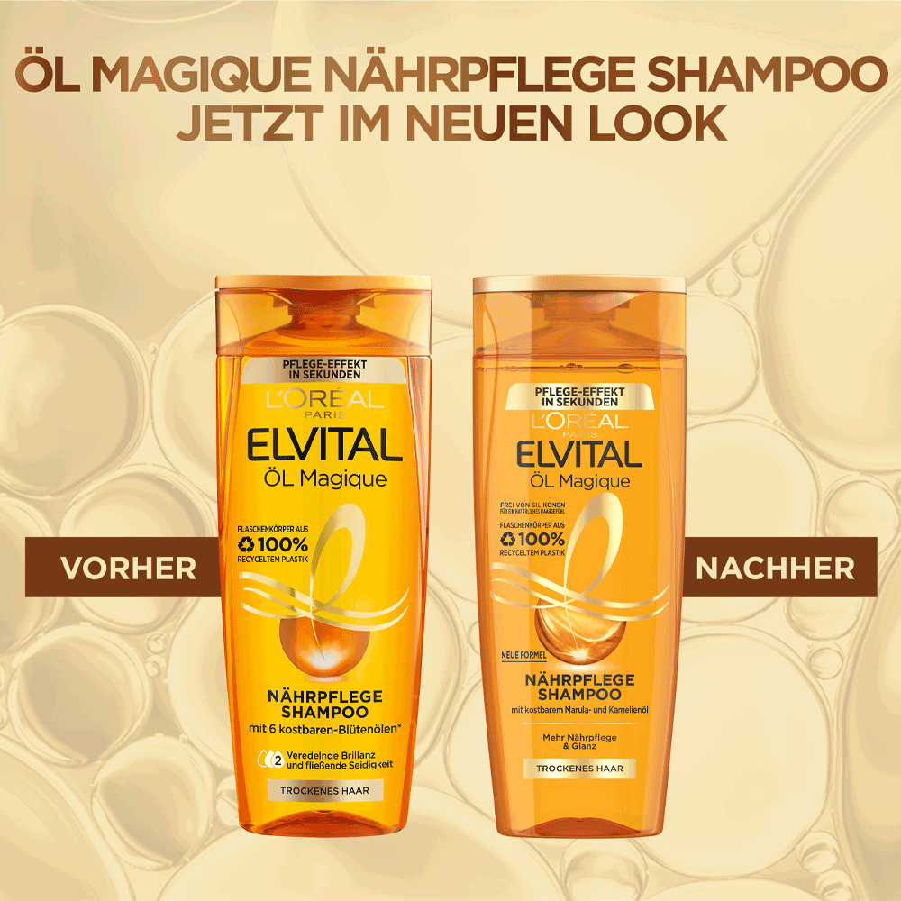 Bild: L'ORÉAL PARIS ELVITAL Öl Magique Shampoo 