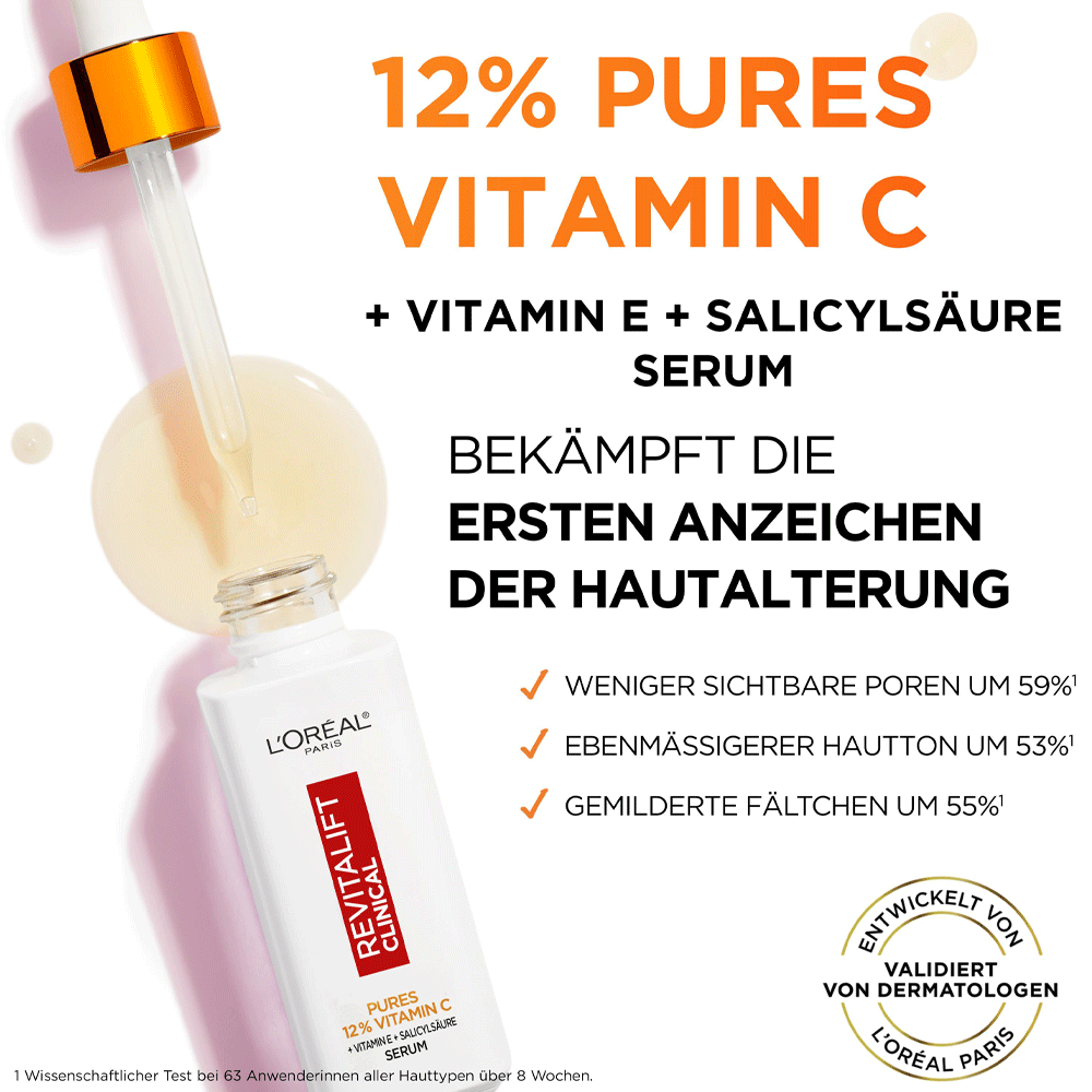 Bild: L'ORÉAL PARIS Revitalift Clinical Vitamin C Serum 