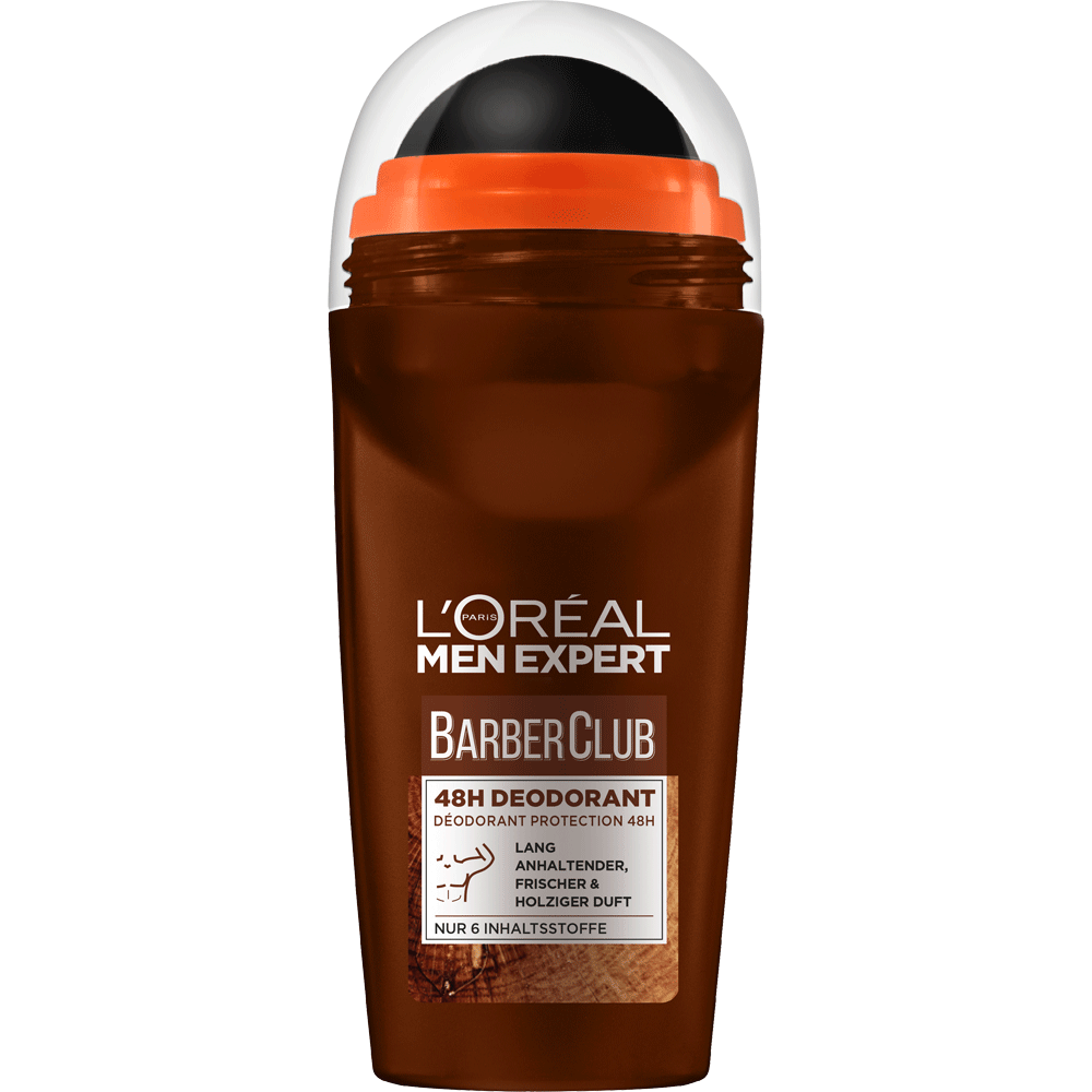 Bild: L'ORÉAL PARIS MEN EXPERT Barber Club 48h Deo Roll-On 