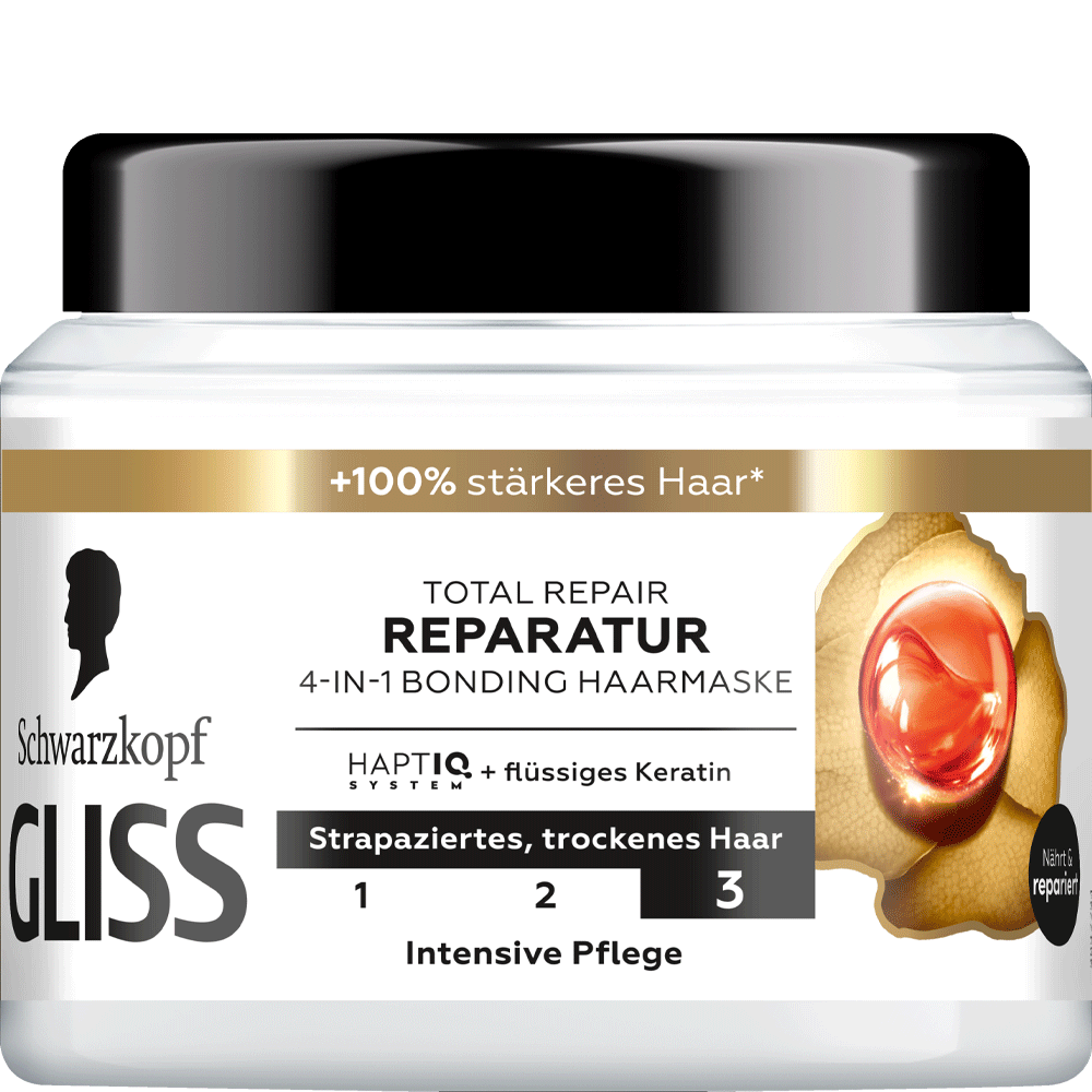 Bild: Schwarzkopf GLISS Total Repair 4in1 Bonding Haarmaske 