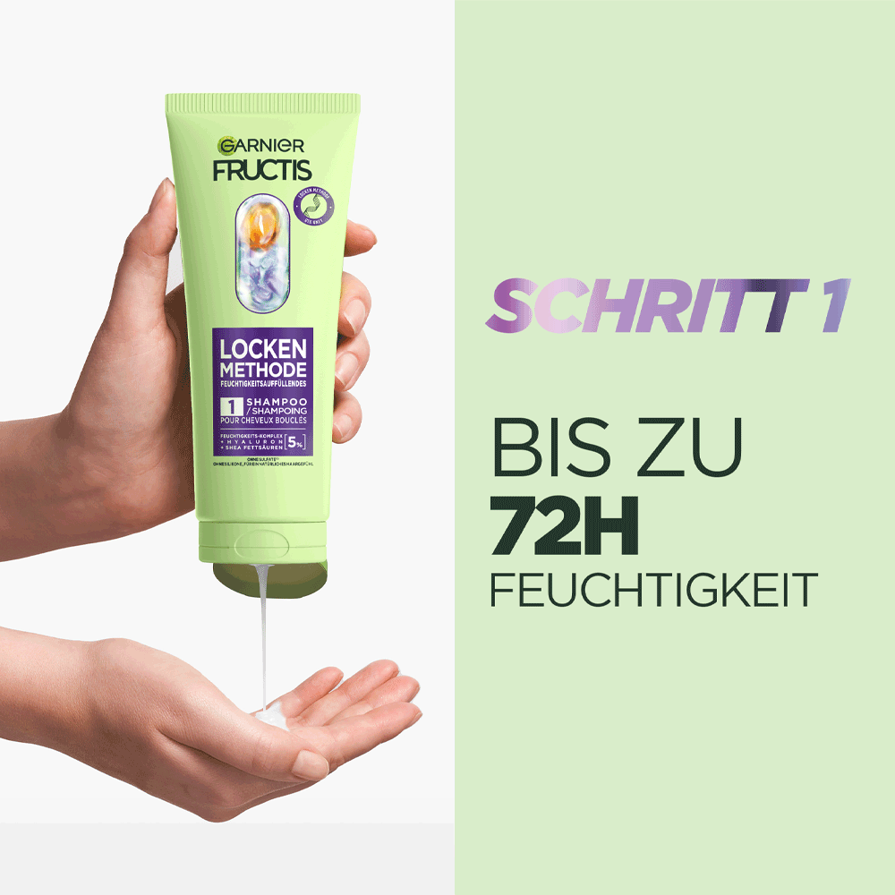 Bild: GARNIER FRUCTIS Locken Methode Shampoo 