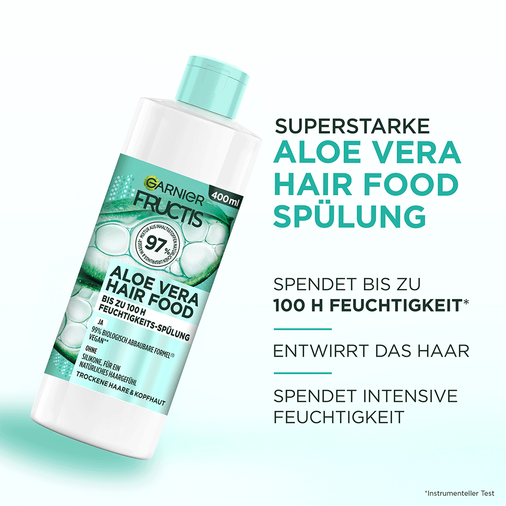 Bild: GARNIER FRUCTIS Aloe Vera Hair Food Feuchtigkeits-Spülung 