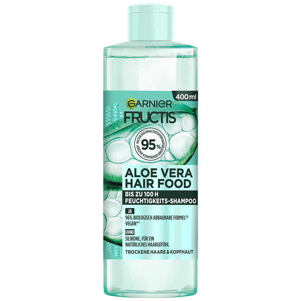 Bild: GARNIER FRUCTIS Aloe Vera Hair Food Feuchtigkeits-Shampoo 