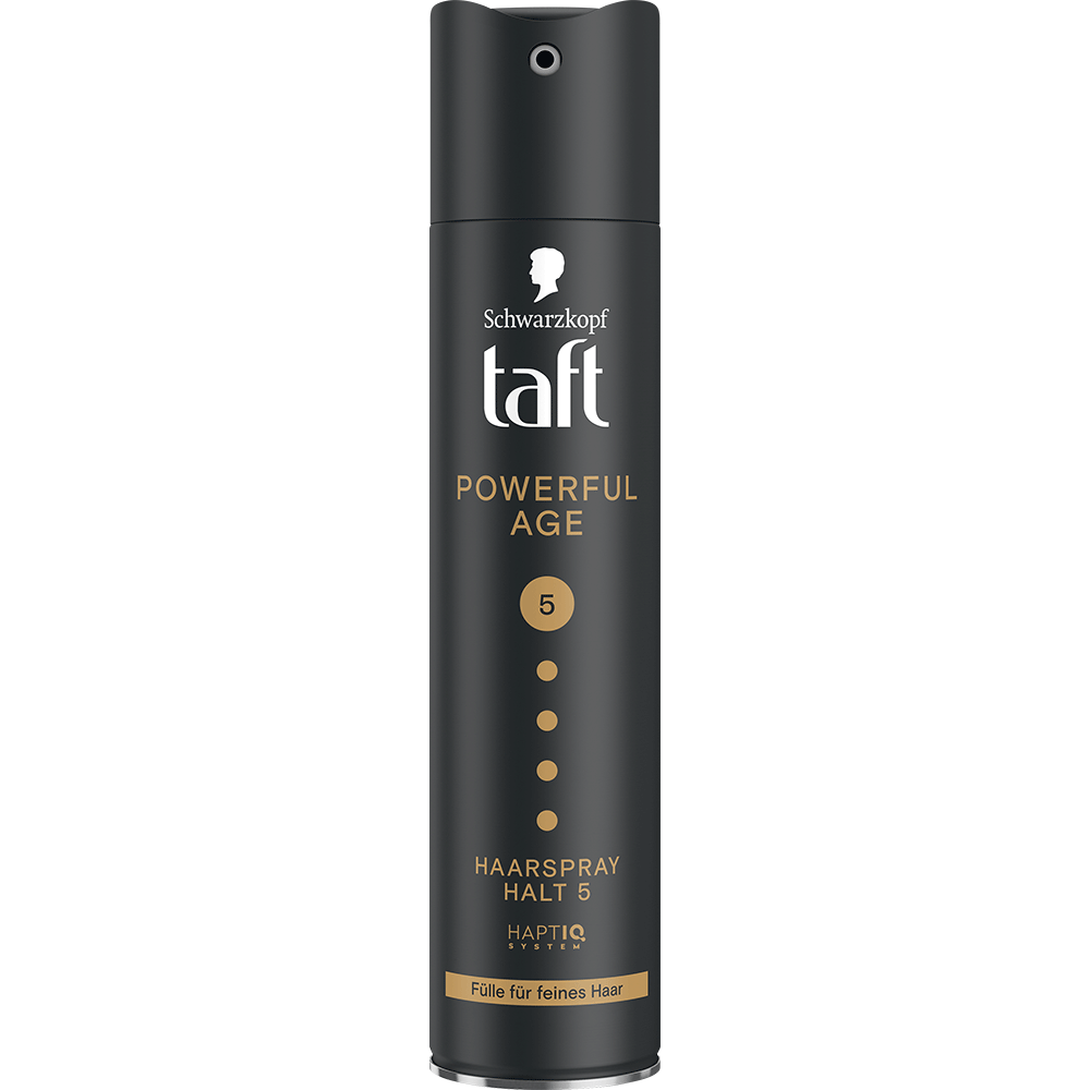 Bild: Schwarzkopf taft Haarspray Powerful Age 