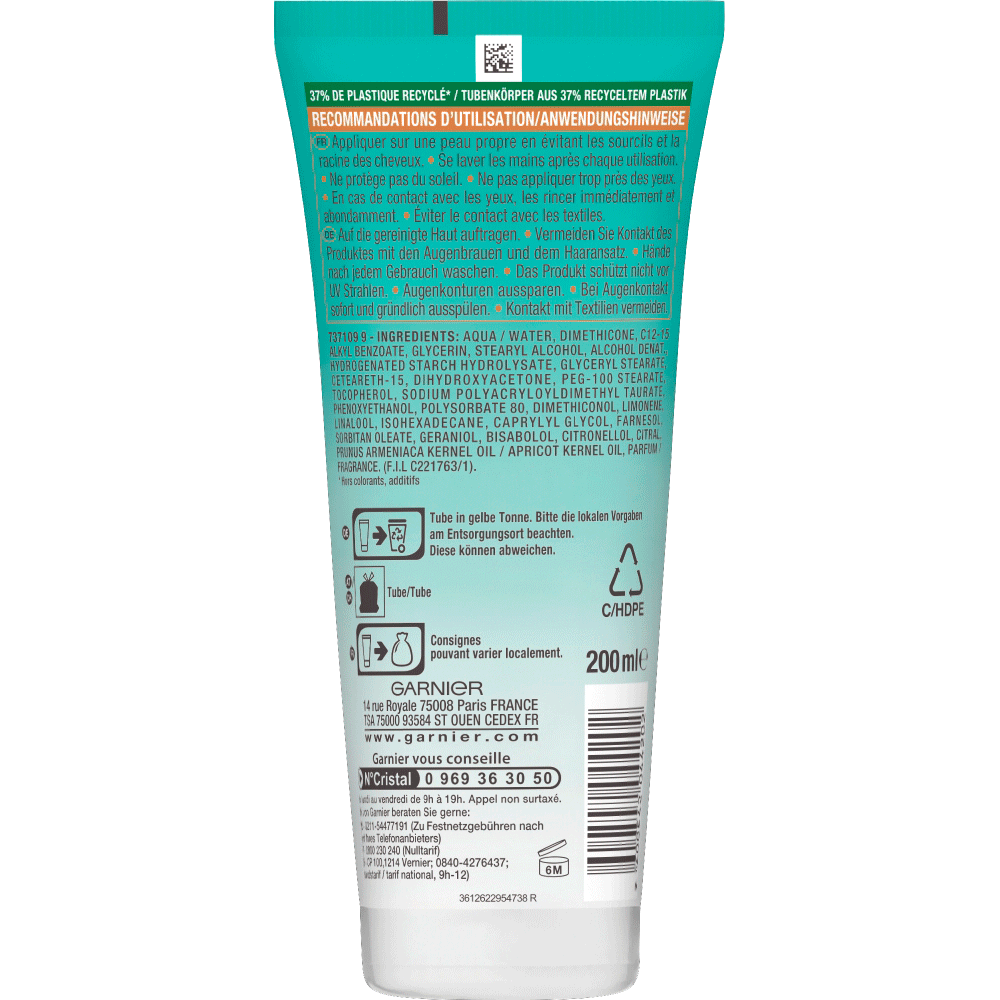 Bild: GARNIER AMBRE SOLAIRE After Sun Bronzing 