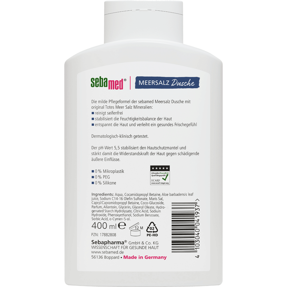 Bild: sebamed Meersalz Dusche 