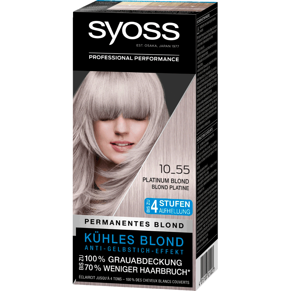 Bild: syoss Cool Blonds platinum blond