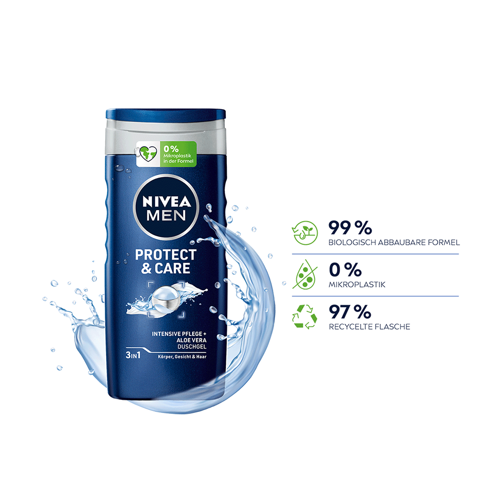 Bild: NIVEA MEN Duschgel Protect and Care 