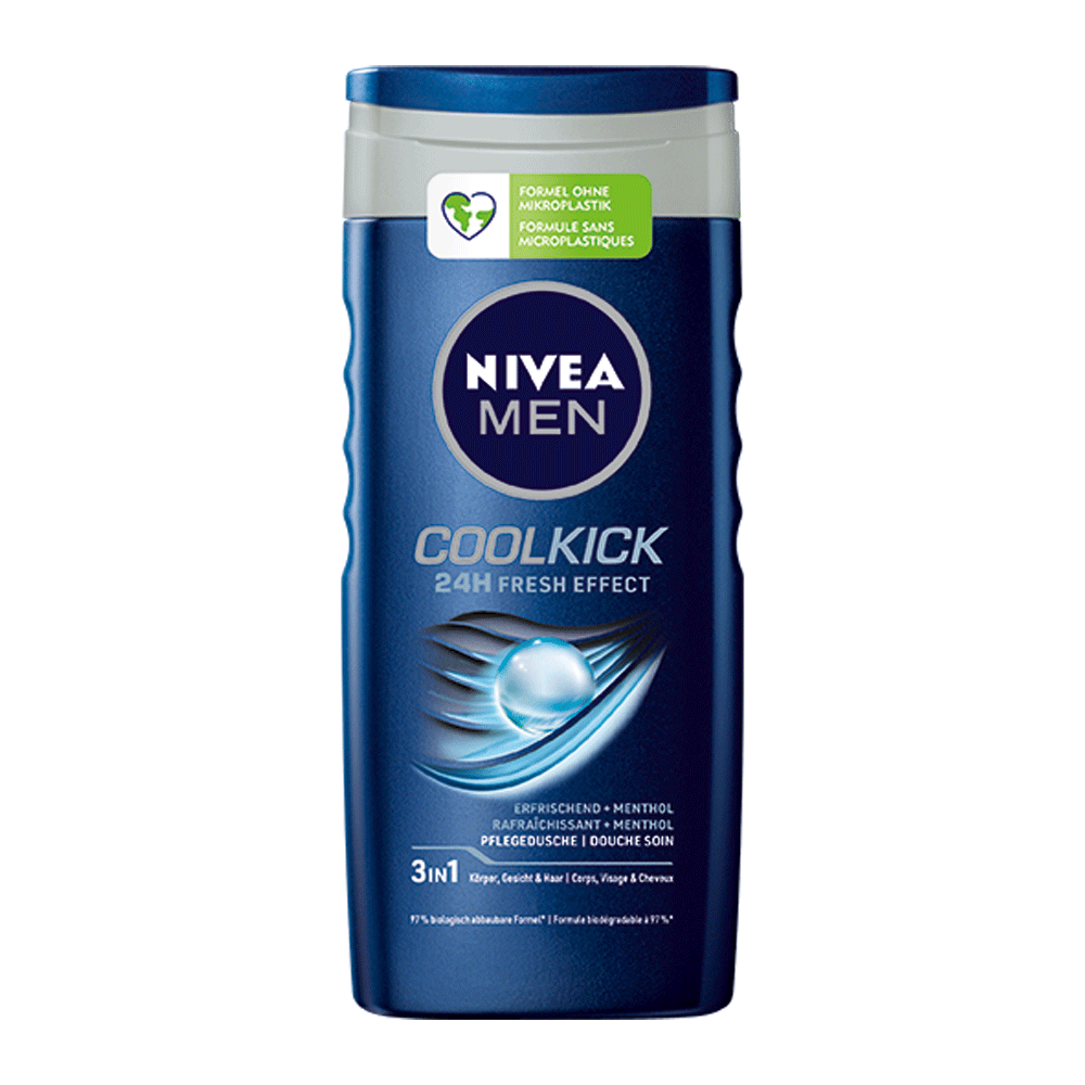 Bild: NIVEA MEN Pflegedusche Coolkick 