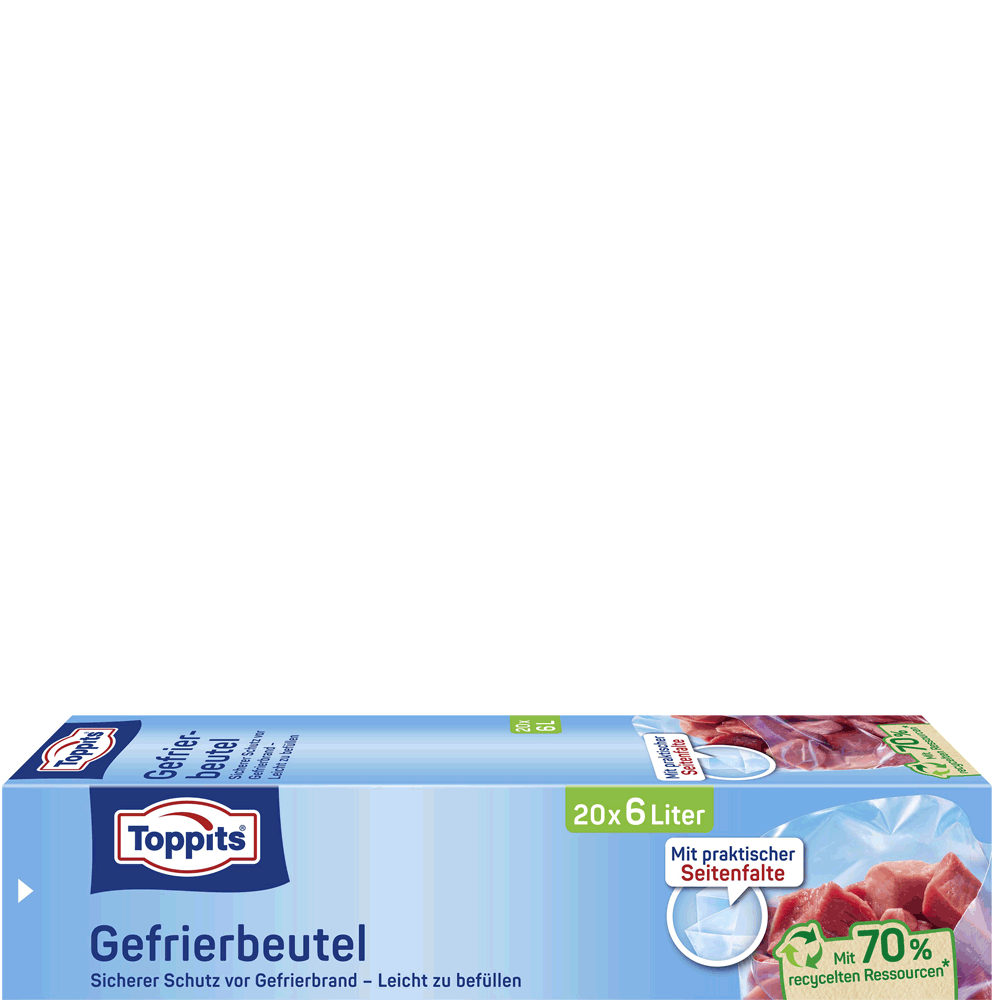 Bild: Toppits Gefrierbeutel 6 Liter 