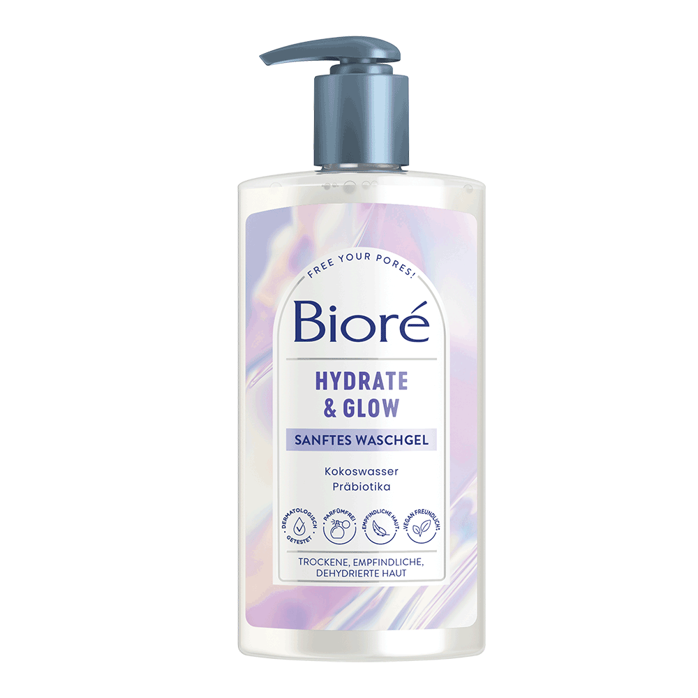 Bild: Bioré Hydrate & Glow Sanftes Waschgel 