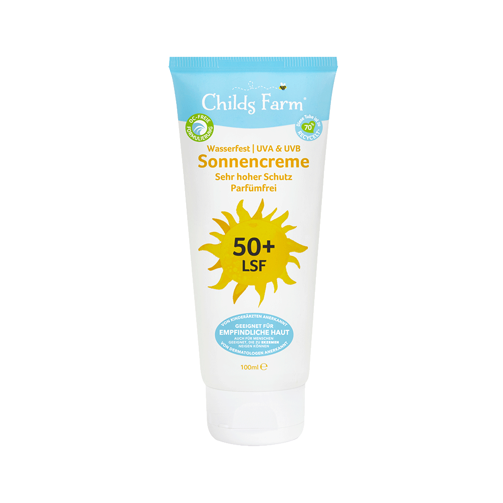 Bild: Childs Farm Sonnencreme LSF 50+ 