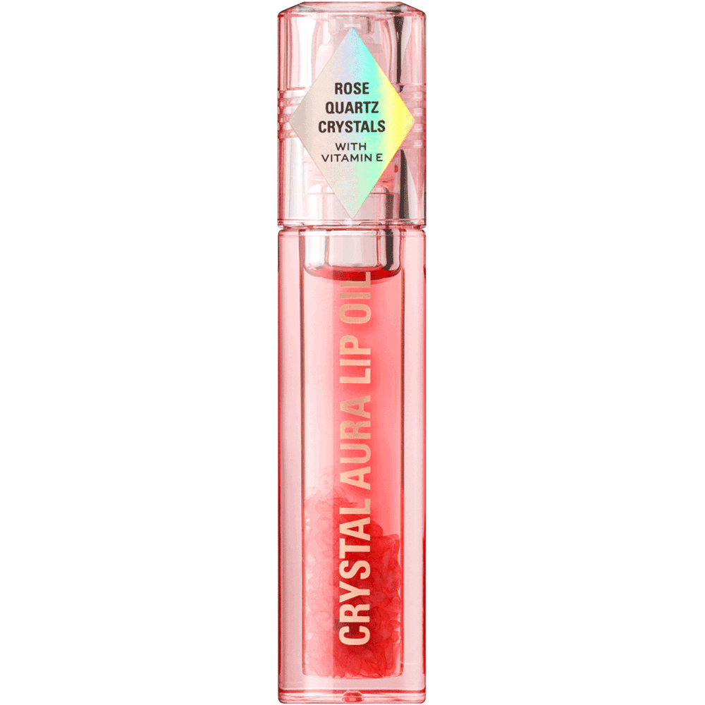 Bild: Revolution Crystal Aura Lip Oil rose quartz